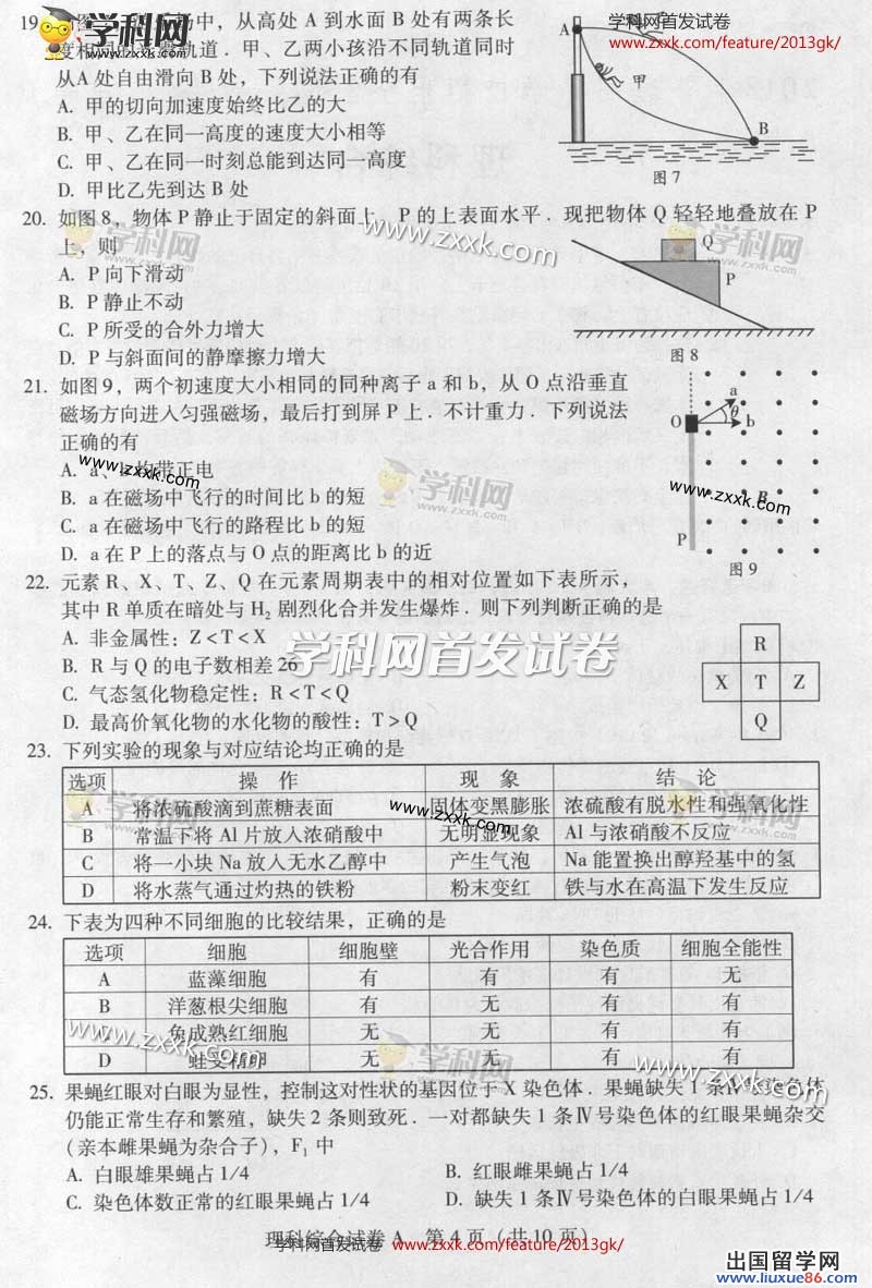 2013广东高考试题