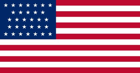 美国国旗演变图