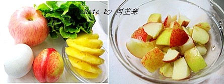 春意花蛋水果沙拉