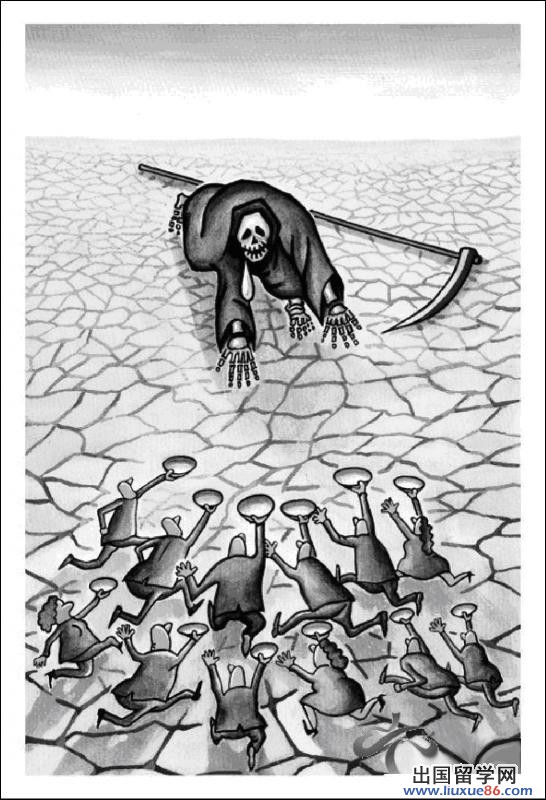 2014考研英语写作模板:水资源短缺(范文及批改)