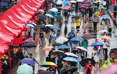北京大学新生报到