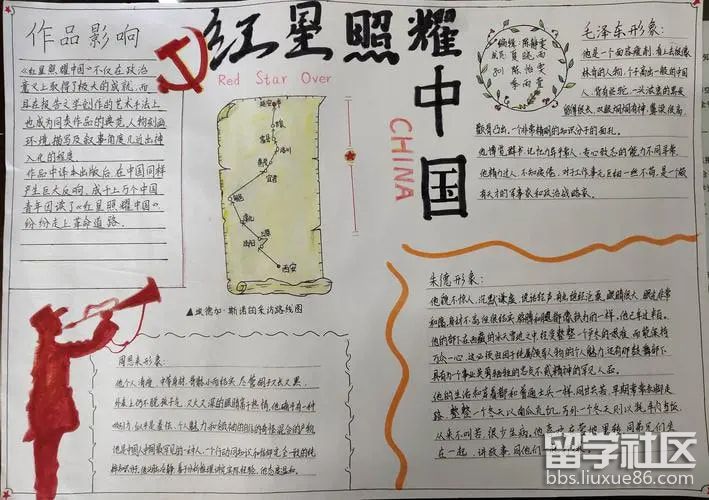 红星照耀中国手抄报(3).jpg 红星照耀中国手抄报(3).jpg