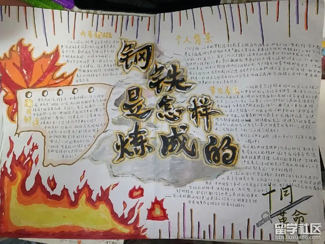 《钢铁是怎样炼成的》手抄报精美(1).jpg 《钢铁是怎样炼成的》手抄报精美(1).jpg